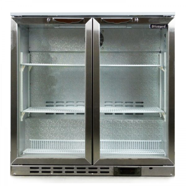 Blizzard BAR2SS Double Door Under Counter Bottle Cabinet - Image 2