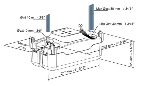 SI-83 External Drain Pump for Ice Makers - Image 2