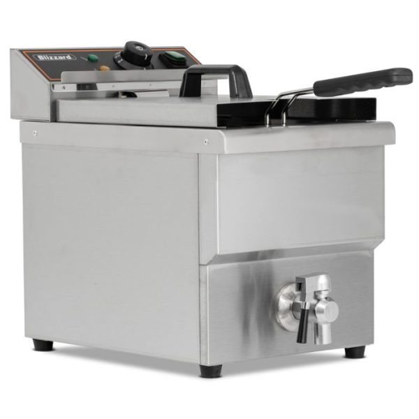 Blizzard BF8 Electric Fryer with Tap - Image 3