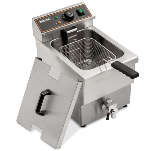 Blizzard BF8 Electric Fryer with Tap - Image 4