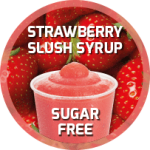 Slush Syrup – SUGAR FREE Strawberry