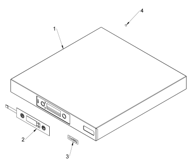 500mm DS LCD Top panel (30012316)