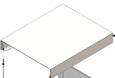 Top panel 350mm