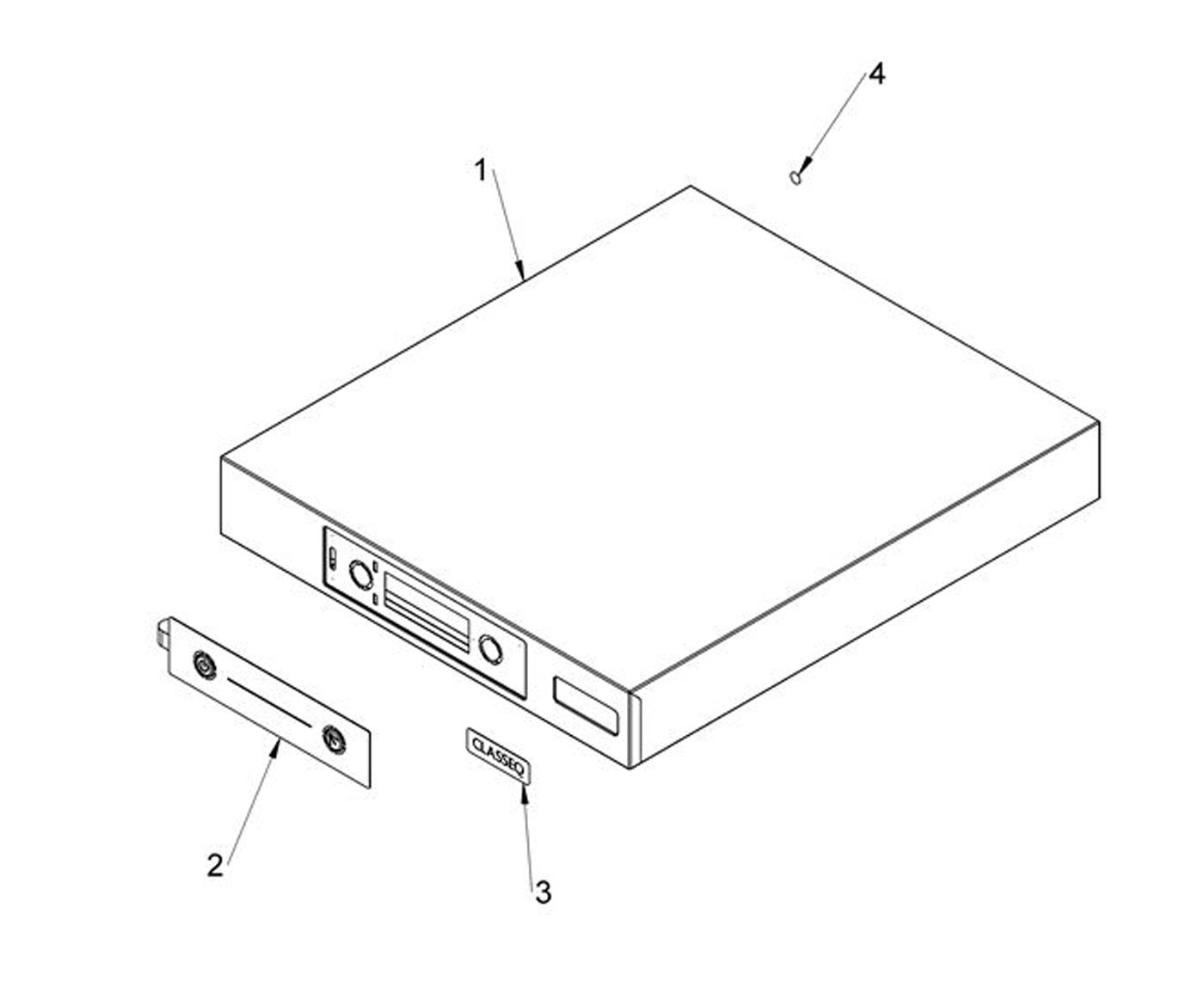 400mm LED Top panel assembly