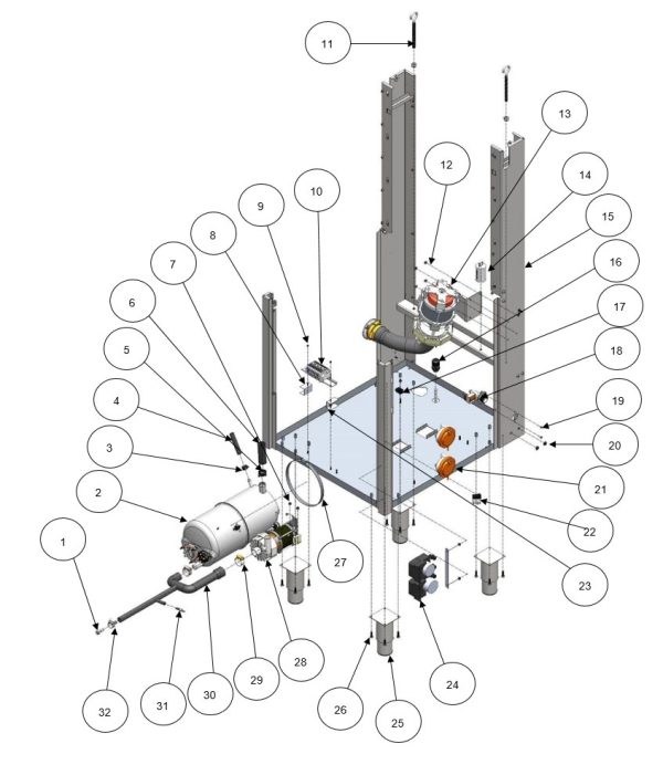 Base Assembly (Air Break)