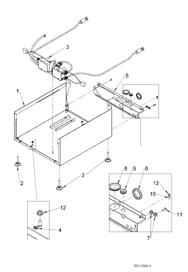 Base assembly G350