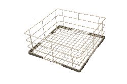 Glassrack basket 400mm (Wire Coated)