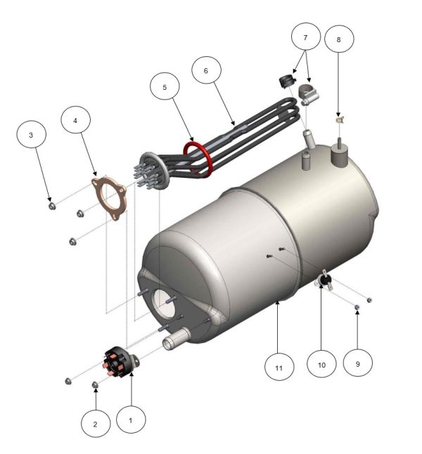 Rinse Tank (H957 Water Softener)