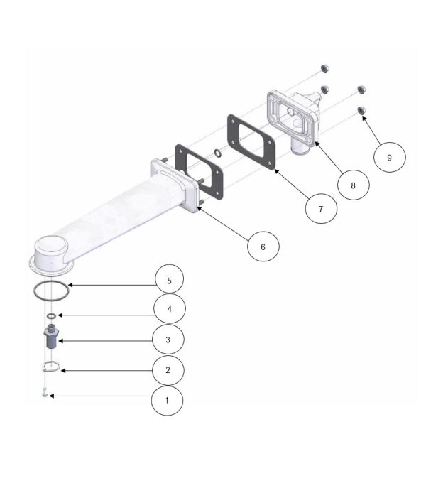Top Wash & Rinse Manifold Assembly