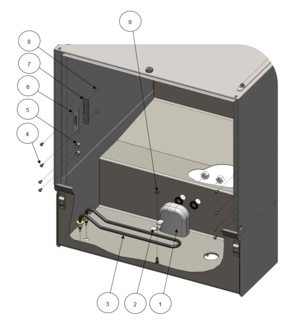 Wash Cabinet - Internal
