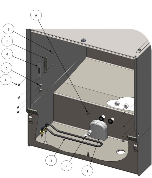 Wash Cabinet - Internal