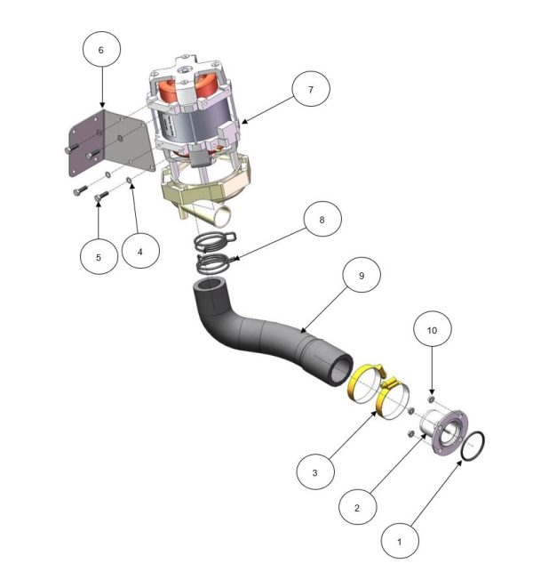 Wash Pump Assembly