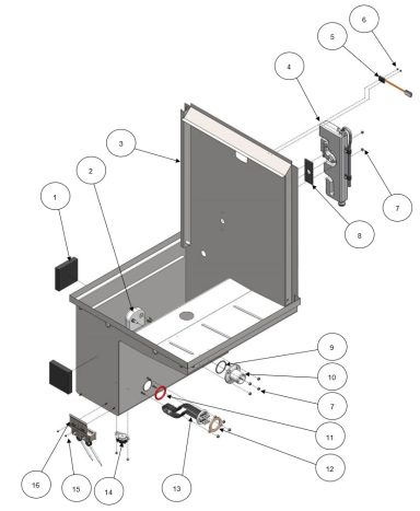 Wash Tank Assembly