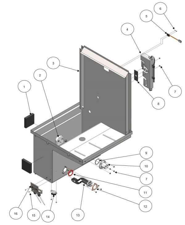 Wash Tank Assembly