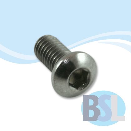 M6 x 12 Hex socket button head screw