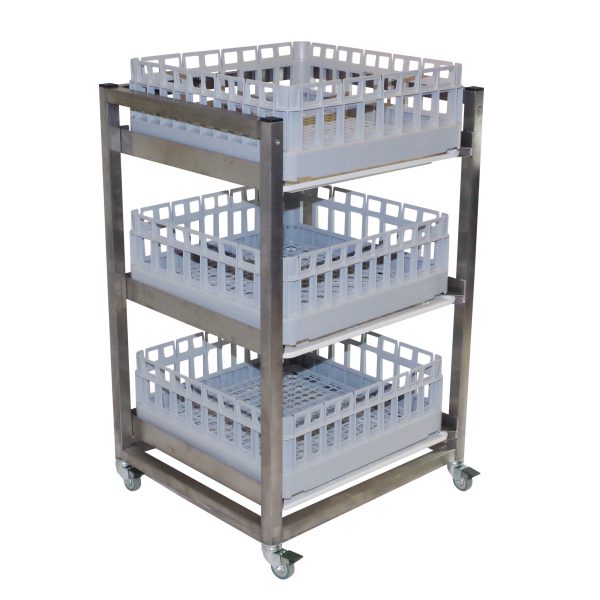 RACK40 Glasswasher Basket Rack 3 Tier