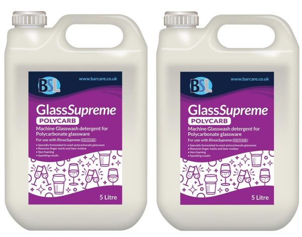 GlassSupreme PolyCarb Glasswash Detergent