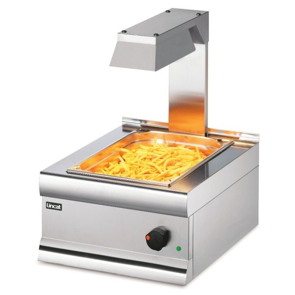 CS4/G - Silverlink Electric Counter-top Chip Scuttle with Overhead Gantry – W 450 mm – 1.0 kW