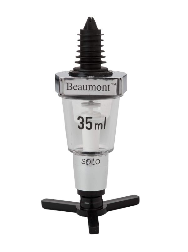 35ml Solo Classical Chrome Spirit Measure Optic