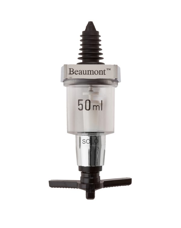 50ml Solo Classical Chrome Spirit Measure Optic