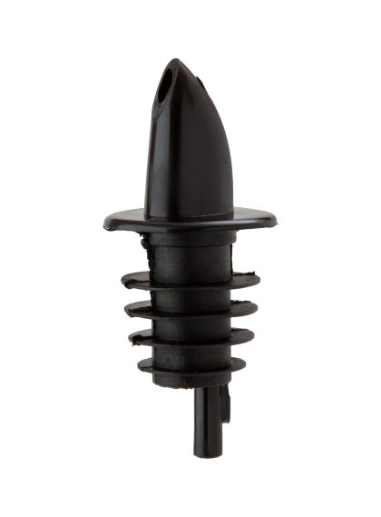 Economy Freeflow Black Plastic Pourer