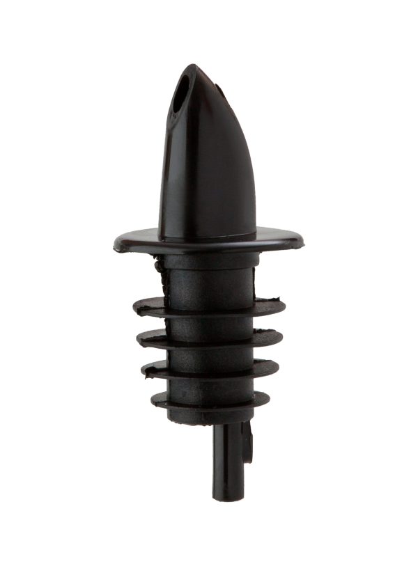 Economy Freeflow Black Plastic Pourer
