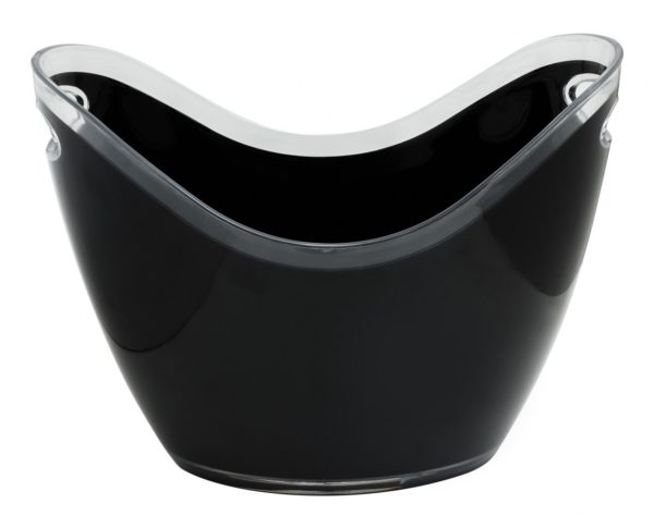 8 Litre Plastic Wine/Champagne Cooler (Black) - Image 2