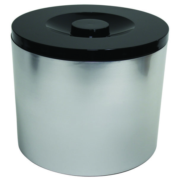 Large Brushed Aluminium Effect Ice Bucket - Image 2