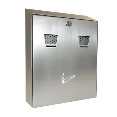 Wall Mounted Stainless Steel Ashbin