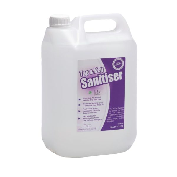 Tap & Keg Sanitiser 5Ltr