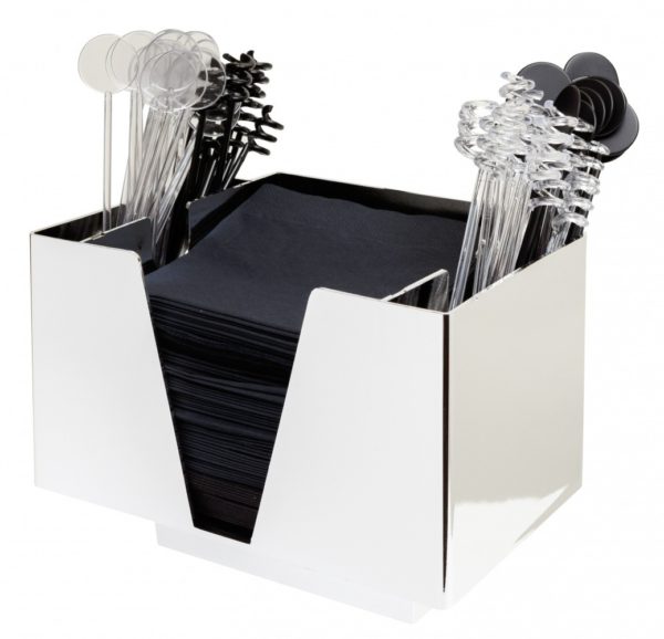 3 Part Bar Organiser Chrome Plated - Image 2