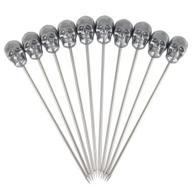 Skull Garnish Pick (10 Pack)