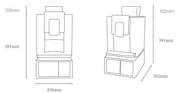 Azzurri Classico Coffee Machine - Image 3