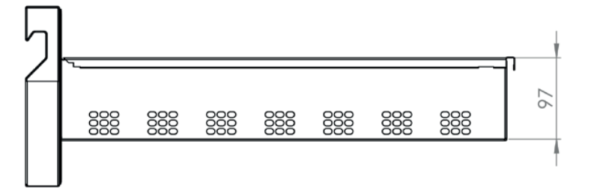 Inomak PWN333-HC 6 Drawer Low Height 620mm Snack Counter - Image 4