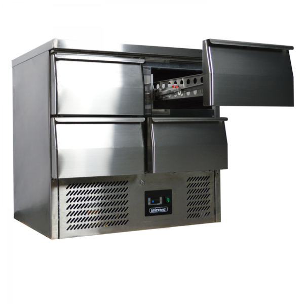 Blizzard BCC2-4D Compact 4 Drawer Gastronorm Counter - Image 2