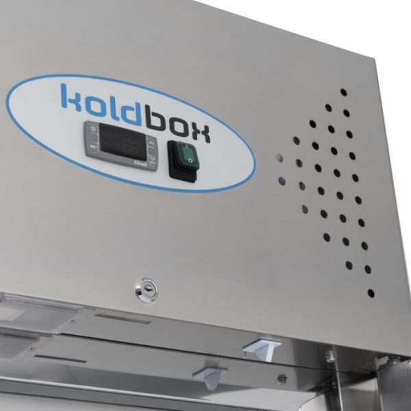 Koldbox KXR600 Upright Single Door Ventilated GN Refrigerator (Stainless Steel) - Image 3