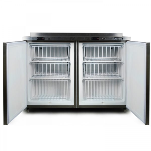 Blizzard UCFF280 Double Freezer Workstation - Image 2
