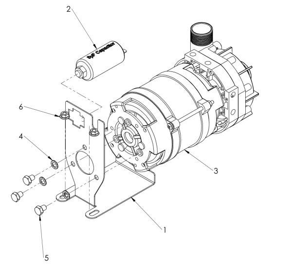 Rinse Pump Assembly P/T 2020