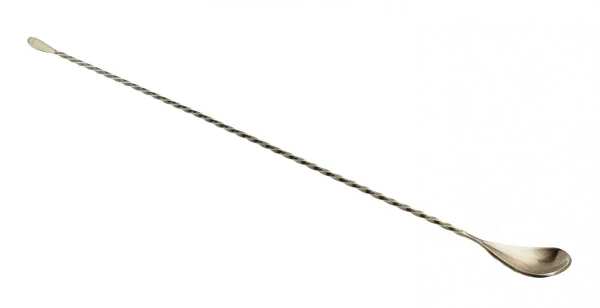 Antique brass spoon 450mm long