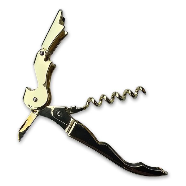 Double Reach Corkscrew – Gold plated - Image 2