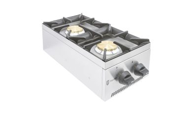 Parry AG2HP 2 Burner Gas Hob Unit