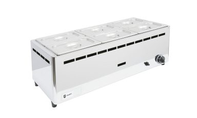 Parry Gas Wet Well Bain Marie BMF6C/G