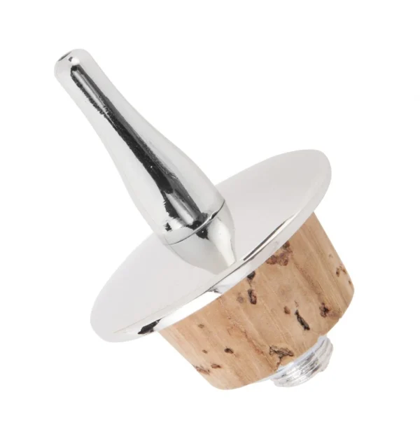Metal Spout for Bitters Bottle - Silver