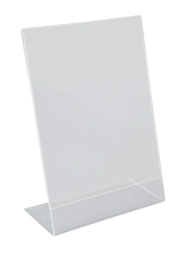 Perspex Menu Holder A5 Angled