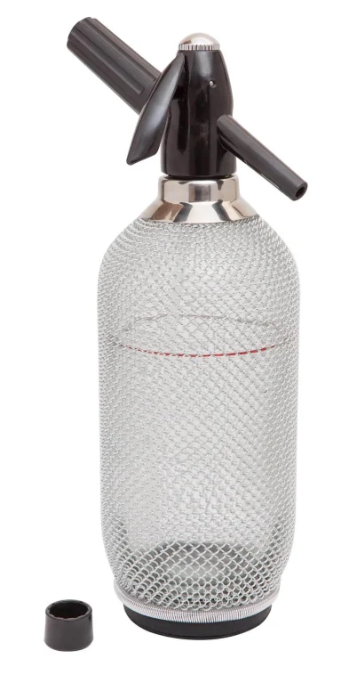 Glass Soda Syphon With Mesh