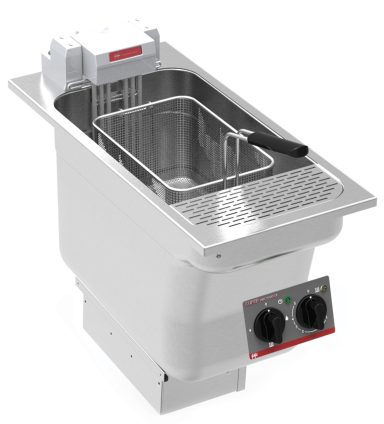 FriFri Super Easy Pasta 311 Electric Built-in Pasta Cooker – 1 Basket – W 300 mm – 7.5 kW