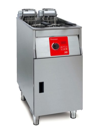 FriFri Precision 412 Electric Free-standing Single Tank Fryer – 2 Baskets – W 400 mm – 18.0 kW