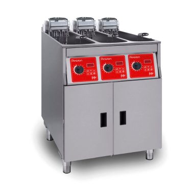 FriFri Precision 633 Electric Free-standing Triple Tank Fryer – 3 Baskets – W 600 mm – 22.5 kW