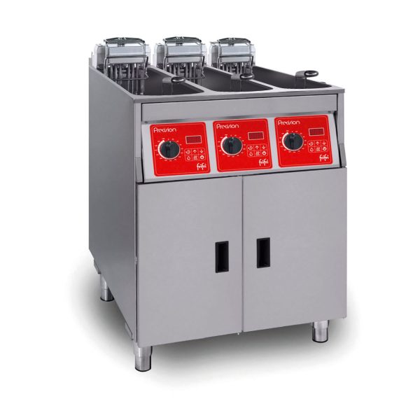 FriFri Precision 633 Electric Free-standing Triple Tank Fryer - 3 Baskets - W 600 mm - 3 x 7.5 kW