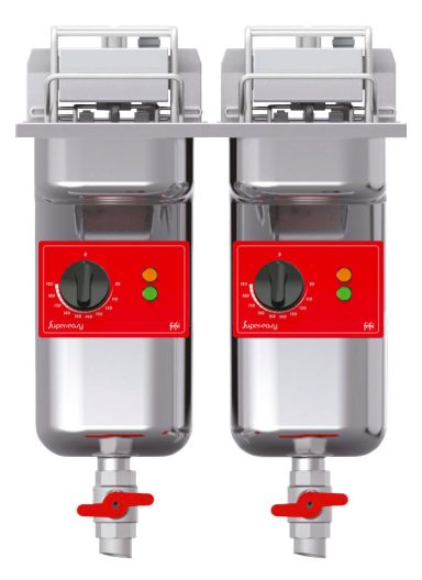 SUPER EASY 422 DROP-IN FRYER 2×7.5kW – 2×7.5kW 2x3NAC 400V – 2 BASKETS